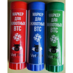 Тубмаркер VetFlex ВТС 100г зеленый арт.56100 1/24/432